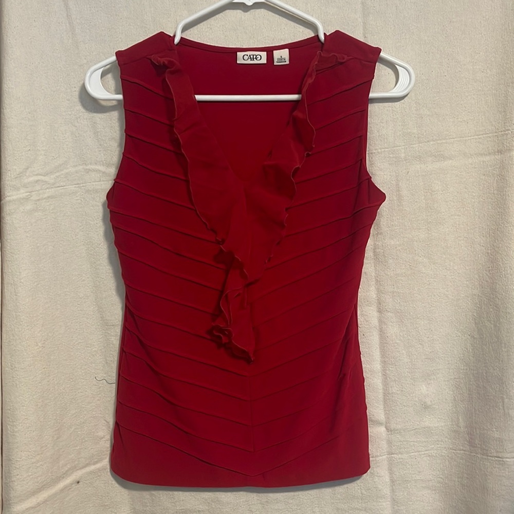 Red Cato top